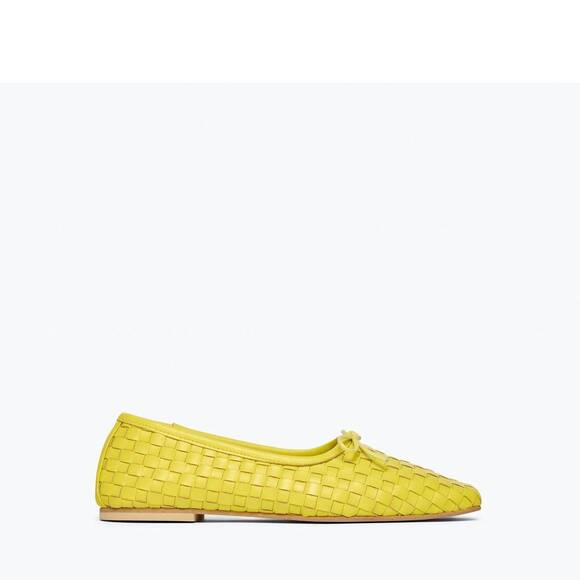 FREDA SALVADOR Shoes - NEW FREDA SALVADOR women's jada ballet flat shoes in neon woven calf
